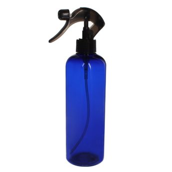 500ml Blue-Clear PET Plastic Boston Round Bottles 01500-1YY05M(2)