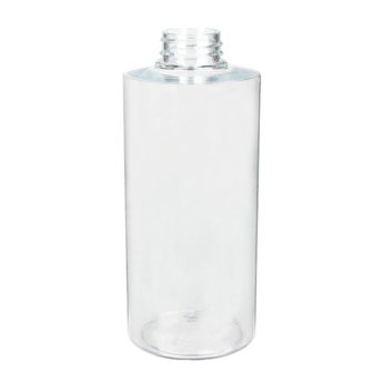 500ml Clear PET Plastic Cylindrcial Bottles 01500YP55M (1)