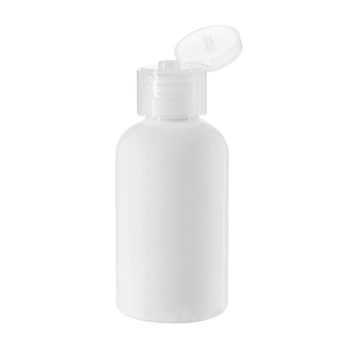 50ml White PET Plastic Boston Round Bottle 0150YY25M (4)