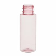 60ml Pink PET Plastic Cylinder Bottles 0160YP65M (1)