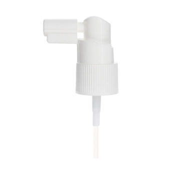 20-410 white Plastic Ribbed Pharma throat adapter MS2010-1 (1)