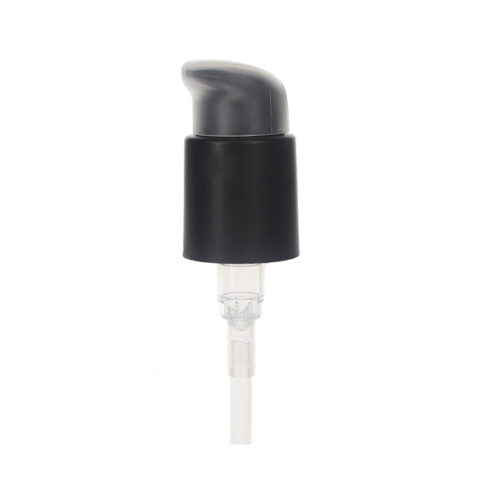 24-410 Matt Black PP Treatment Pump, 0.6 ml Output, Switch Lock with Dus Cover CT-CP24D-2