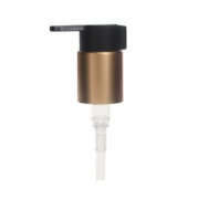 24-410 Matt Gold PP Treatment Pump, 0.6 ml output, Safety Overcap-CP24C-4