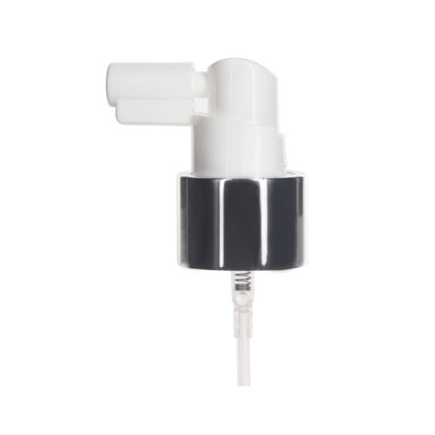 24-410 Shiny sliver Plastic Smooth Pharma throat adapter MS2410-3 (1)