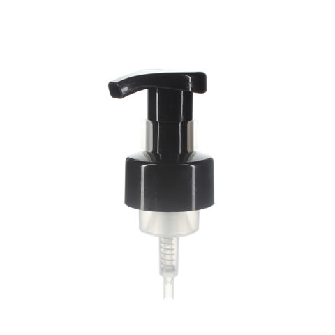 Bulk Soap Dispenser Foam Pump, Black, 43mm, Clip Lock
