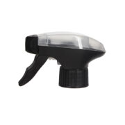 Full-Plastic Trigger Sprayer, 28-410, Spray/Stream, Black/Natural, 1.2ml