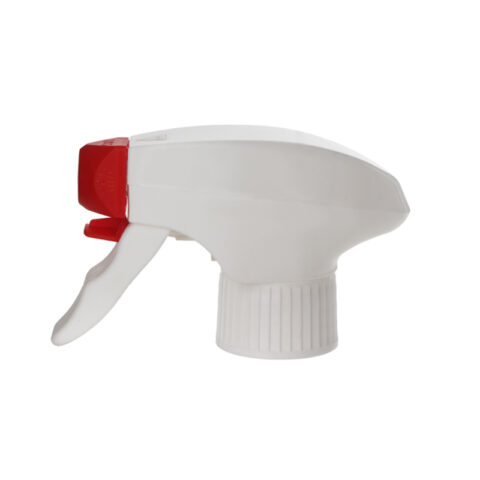 All Plastic Trigger Sprayer, Chlid Safety Lock, 28-410, Spray/Stream, Red/White, 1.2ml