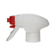 Foaming Trigger Spray, 28/410, All-Plastic, Chlid Safety Lock, Plastic Foam Nozzle, Red/White, 1.2ml