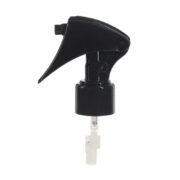 Inverted Trigger Sprayer Mini, Upside Down, 24-410, Fine Mist, Black, 0.25ml