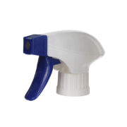 Ratchet Trigger Sprayer, Foam/Spray, 28-410, White/Blue, 1.3ml - side view