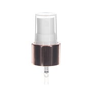 20-410 Fine Mist Sprayer- Smooth- White/ Shiny Gold- Clear PP Hood- 0.13ml