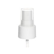 24-410 Fine Mist Sprayer- Ribbed- White- Clear PP Hood- 0.22ml