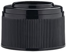 ribbed style of lotion pump closure